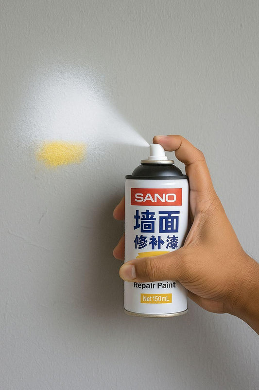 SANO Water-Based Wall Repair Spray – Quick-Dry, Strong Adhesion, 150mL